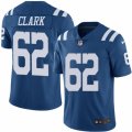 Mens Nike Indianapolis Colts #62 Le'Raven Clark Limited Royal Blue Rush NFL Jersey