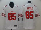 Nike 49ers #85 George Kittle White Team Logos Fashion Vapor Limited Jersey