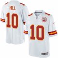 Mens Nike Kansas City Chiefs #10 Tyreek Hill Limited White NFL Jersey