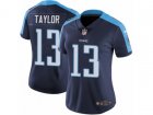 Women Nike Tennessee Titans #13 Taywan Taylor Vapor Untouchable Limited Navy Blue Alternate NFL Jersey