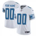 Mens Nike Detroit Lions Customized Limited White Vapor Untouchable NFL Jersey