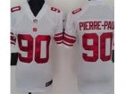 Nike Women NFL New York Giants #90 Jason Pierre-Paul White Jerseys