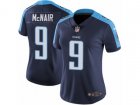 Women Nike Tennessee Titans #9 Steve McNair Vapor Untouchable Limited Navy Blue Alternate NFL Jersey