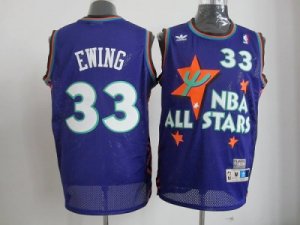 nba 95 all star #33 ewing purple