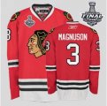 nhl jerseys chicago blackhawks #3 magnuson red[2013 stanley cup]