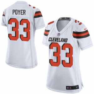 Women\'s Nike Cleveland Browns #33 Jordan Poyer Limited Orange Alternate NFL Jersey