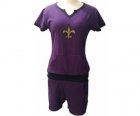 nike women nfl jerseys new orleans saints purple[sport suit]