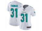 Women Nike Miami Dolphins #31 Michael Thomas Vapor Untouchable Limited White NFL Jersey