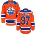 Nhl Edmonton Oilers # 97 McDAVID Orange Jersey (2)