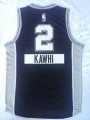 NBA San Antonio Spurs #2 kawhi black jerseys(2014 Christmas edition)