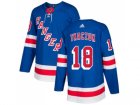 Men Adidas New York Rangers #18 Walt Tkaczuk Royal Blue Home Authentic Stitched NHL Jersey