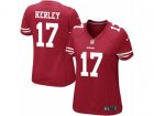 Women Nike San Francisco 49ers #14 Jeremy Kerley Game Red Team Color NFL Jersey