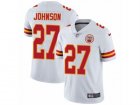 Nike Kansas City Chiefs #27 Larry Johnson Vapor Untouchable Limited White NFL Jersey
