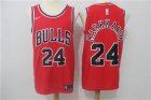 Bulls #24 Laur Markkanen Red Nike Authentic Jersey