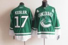 nhl jerseys vancouver canucks #17 kesler green