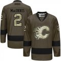 Calgary Flames #2 Al MacInnis Green Salute to Service Stitched NHL Jersey
