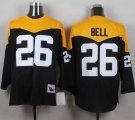 Mitchell And Ness 1967 Pittsburgh Steelers #26 Le'Veon Bell Black Yelllow Throwback Men Stitched NFL Jersey