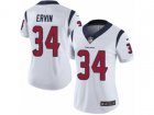 Women Nike Houston Texans #34 Tyler Ervin Vapor Untouchable Limited White NFL Jersey