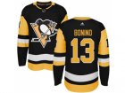 Adidas Men Pittsburgh Penguins #13 Nick Bonino Black Alternate Authentic Stitched NHL Jersey