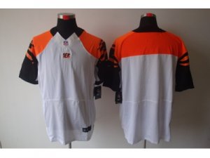 Nike NFL Cincinnati Bengals White Color Blank Jerseys(Elite)