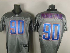 nfl New York Giants #90 Pierre-Paul Royal Gray shadow