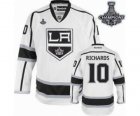 nhl jerseys los angeles kings #10 richards white[2014 Stanley cup champions]