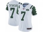 Women Nike New York Jets #7 Chandler Catanzaro Vapor Untouchable Limited White NFL Jersey