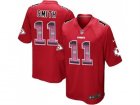 Nike Kansas City Chiefs #11 Alex Smith Red Team Color Mens Stitched NFL Limited Strobe Jersey