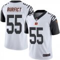 Nike Bengals #55 Vontaze Burfict White Color Rush Limited Jersey