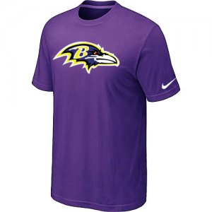 Baltimore Ravens Sideline Legend Authentic Logo T-Shirt Purple