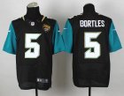 Nike Jacksonville Jaguars #5 Blake Bortles black Jerseys(Elite)