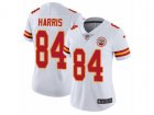 Women Nike Kansas City Chiefs #84 Demetrius Harris Vapor Untouchable Limited White NFL Jersey