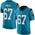 Nike Carolina Panthers #67 Ryan Kalil Blue Mens Stitched NFL Limited Rush Jersey