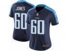 Women Nike Tennessee Titans #60 Ben Jones Vapor Untouchable Limited Navy Blue Alternate NFL Jersey