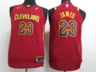 Cavaliers #23 LeBron James Red Youth Nike Authentic Jersey