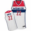Mens Adidas Washington Wizards #22 Otto Porter Swingman White Home NBA Jersey