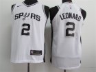 Spurs #2 Kawhi Leonard White Youth Nike Authentic Jersey