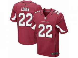 Mens Nike Arizona Cardinals #22 T. J. Logan Elite Red Team Color NFL Jersey