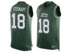 Nike New York Jets #18 ArDarius Stewart Limited Green Player Name & Number Tank Top NFL Jersey