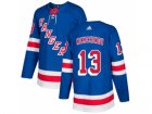 Men Adidas New York Rangers #13 Sergei Nemchinov Royal Blue Home Authentic Stitched NHL Jersey