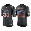 Men Carolina Panthers #59 Luke Kuechly Anthracite Salute to Service USA Flag Fashion Jersey