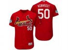Mens St.Louis Cardinals #50 Adam Wainwright 2017 Spring Training Flex Base Authentic Collection Stitched Baseball Jersey