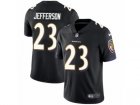 Mens Nike Baltimore Ravens #23 Tony Jefferson Vapor Untouchable Limited Black Alternate NFL Jersey