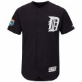 Men's Detroit Tigers Majestic Alternate Blank Navy 2016 Spring Training Flex Base Authentic Collection Team Jersey