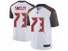 Mens Nike Tampa Bay Buccaneers #73 J. R. Sweezy Vapor Untouchable Limited White NFL Jersey