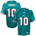 nfl miami dolphins #10 green green