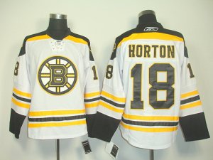 nhl boston bruins #18 horton white