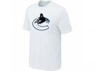 NHL Vancouver Canucks White Big & Tall Logo T-Shirt