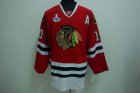2010 stanley cup champions blackhawks #10 sharp red