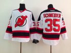 NHL New Jersey Devils #35 schneider white Stitched Jerseys